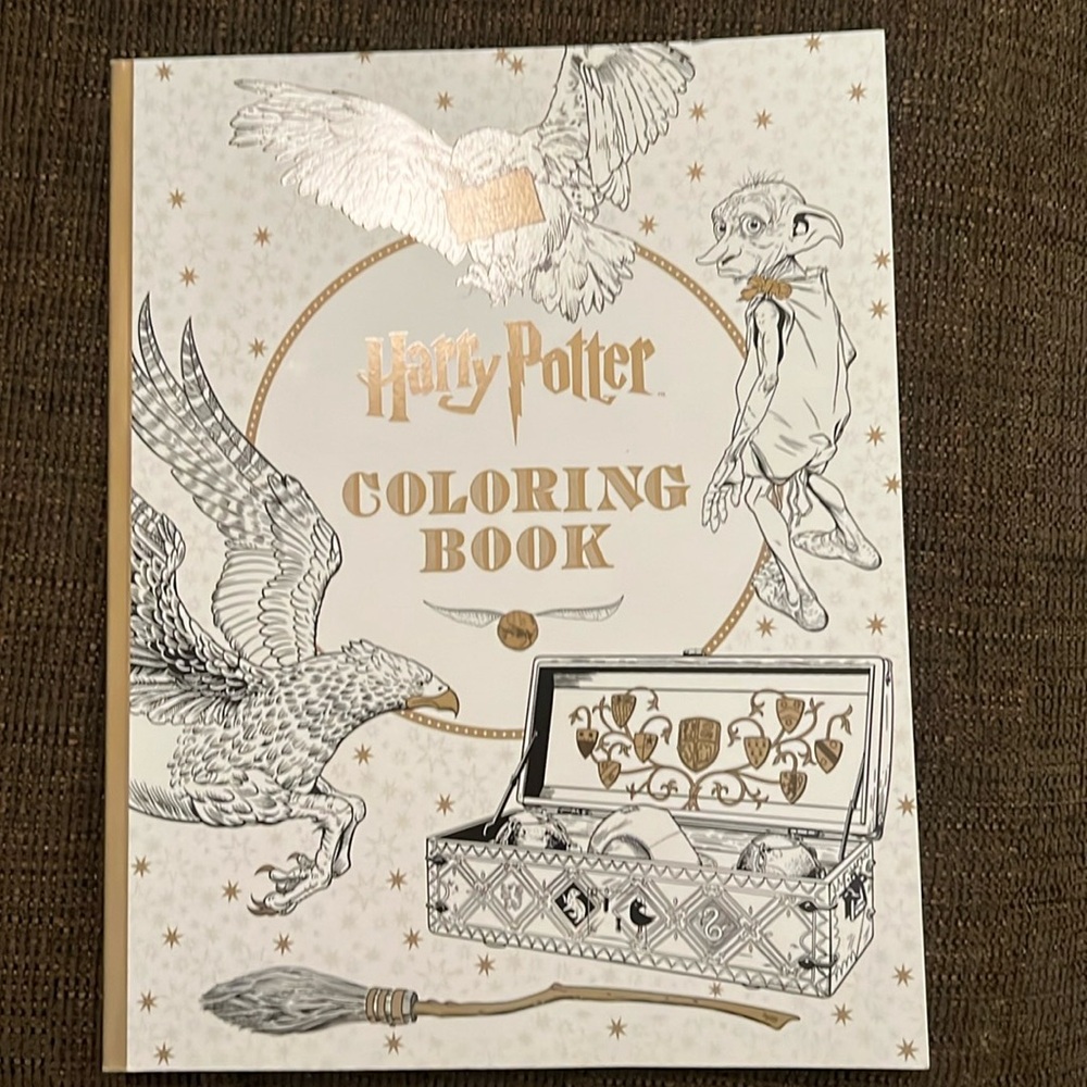 Harry Potter Book Bundle: Coloring Book + Beedle the Bard